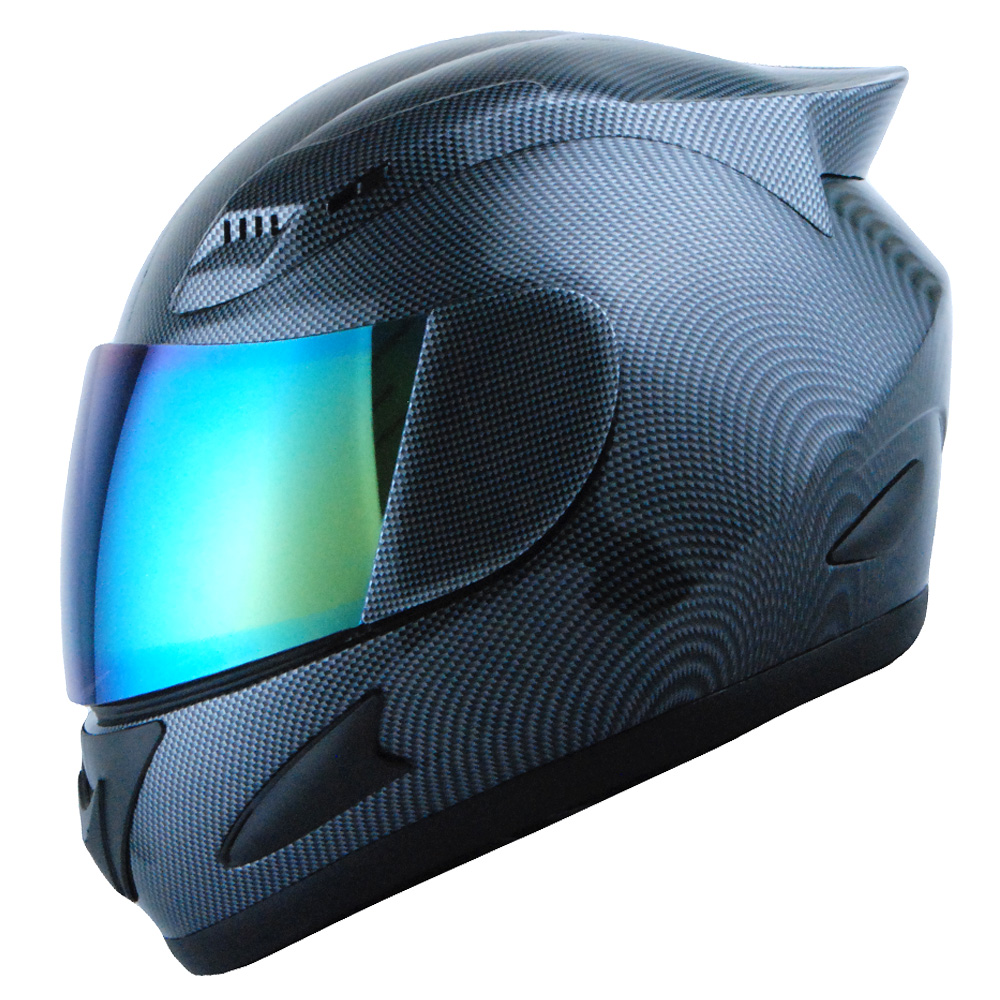 1STORM MOTORCYCLE BIKE FULL FACE HELMET MECHANIC GLOSSY White